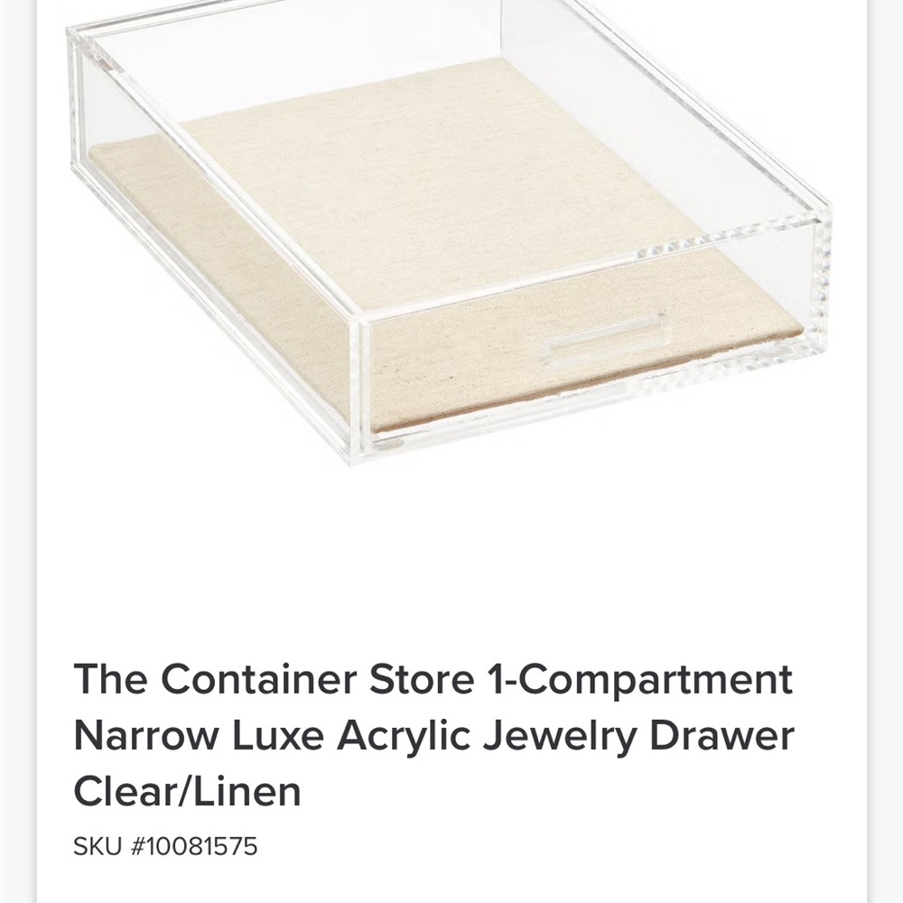 Container Store Jewelry Modular System - Picture 10 of 12